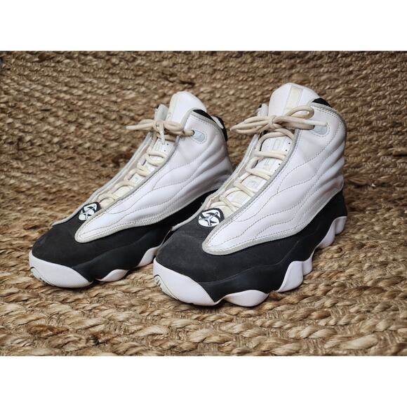 Nike Air Jordan Jumpman Pro Strong GS 6Y White off Noir Blue Tint DC7911-105 - Picture 3 of 10